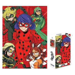 Miraculous (Manga Style): Puzzle 1000 Teile