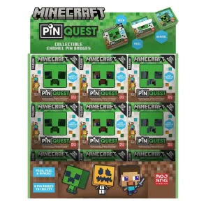Minecraft Pin Quest Blind Box Sortiment (36)