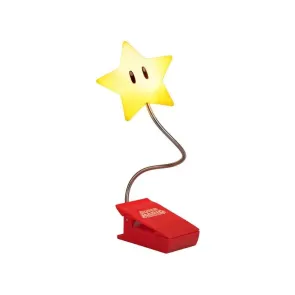 Super Mario Leuchte Super Star Clip 33 cm