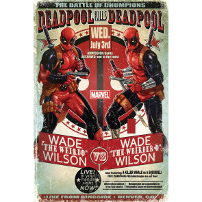 Marvel Poster Set Deadpool Wade Vs Wade 61 x 91 cm (4)