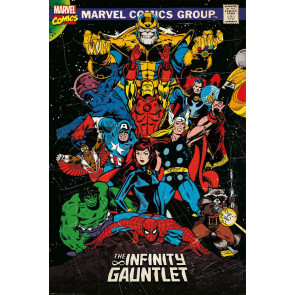Marvel Comics Poster Set The Infinity Gauntlet 61 x 91 cm (4)
