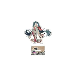 Hatsune Miku x Katsushika Hokusai iXima Die-Cut Acrylaufsteller The Great Wave off Kanagawa (Kimono) 10 cm (5)
