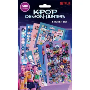KPop Demon Hunters Sticker Pack (500) 