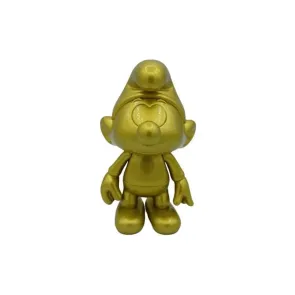 Die Schlümpfe Vinyl Figur Schlumpf Gold 19 cm