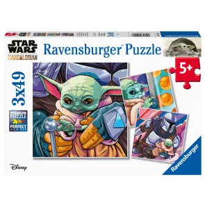 Star Wars Puzzle The Manddalorian Grogu Moments (3x49 Teile)