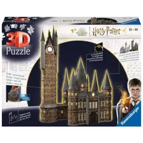 Harry Potter 3D Puzzle Schloss Hogwarts: Astronomieturm - Night Edition (626 Teile)