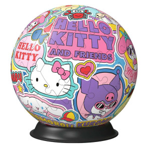Hello Kitty and Friends 3D Puzzle-Ball (73 Teile)