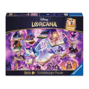 Disney Lorcana Puzzle Glimmers of the Realm: Amethyst (1000 Teile)