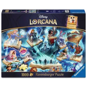 Disney Lorcana Puzzle Glimmers of the Realm: Sapphire (1000 Teile)