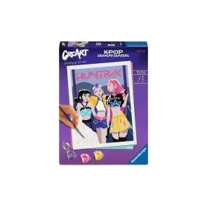 KPop Demon Hunters CreArt Malen nach Zahlen Malset Huntrix
