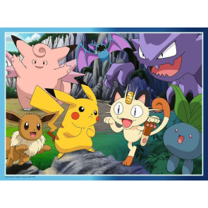 Pokémon Kinderpuzzle XXL Fang die Pokémon! (300 Teile)