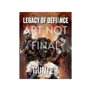 Hunter: The Reckoning 5th Edition RPG Buch Legacy of Defiance Sourcebook *Englische Version*