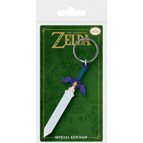 Legend of Zelda Gummi-Schlüsselanhänger Master Sword 6 cm
