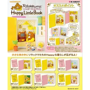 Rilakkuma Minifiguren Happy Little Book Blind Box Display (6)