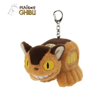 Mein Nachbar Totoro Nakayoshi Plüsch-Schlüsselanhänger Catbus