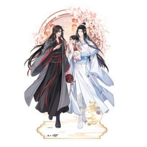 Grandmaster of Demonic Cultivation Acryl Stand Wei Wuxian & Lan Wangji Wu Wang Ver. 21 cm