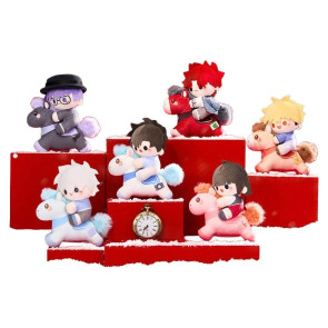 Link Click Mini Plüschfiguren Ride on Dreams Blind Box 13 cm Display (6)