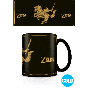 Legend of Zelda Tasse mit Thermoeffekt Map