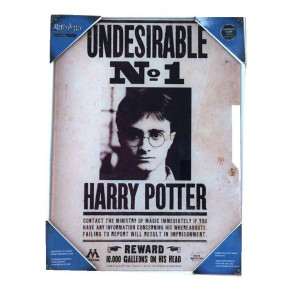 Harry Potter Glasposter Undesirable No. 1 30 x 40 cm