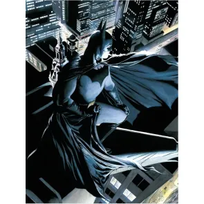 DC Comics Glasposter Batman Watcher 30 x 40 cm