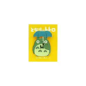 Mein Nachbar Totoro Anstecker Totoro Holding Umbrella