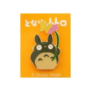 Mein Nachbar Totoro Anstecker Totoro With Flower