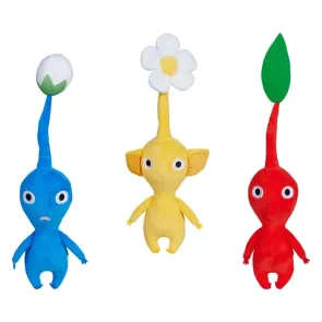 Nintendo Pikmin Plüschfiguren Sortiment (3) 20 cm