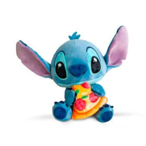 Lilo & Stitch Plüschfigur Stitch mit Pizza 25 cm