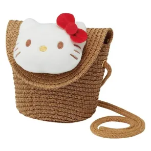 Sanrio Schultertasche Hello Kitty Straw