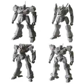Armored Core Structure Arts Plastic Model Kits 4er-Pack Series 1     