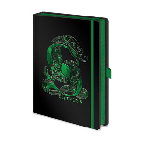 Harry Potter Premium Notizbuch A5 Slytherin Foil