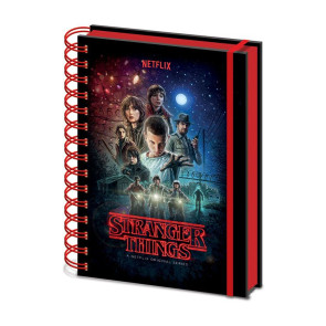 Stranger Things Wiro Notizbuch A5 One Sheet