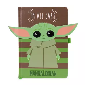 Star Wars The Mandalorian Premium Notizbuch A5 I'm All Ears Green