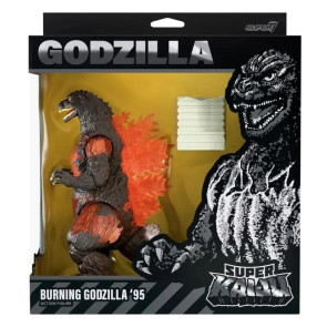 Godzilla Toho Super Kaiju Actionfigur Wave 02 Burning Godzilla '95