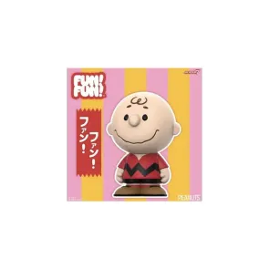 Peanuts FUN! FUN! Soft Vinyl Figur Charlie Brown (Red Shirt) 13 cm     