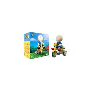 Peanuts Super Cycles Fahrzeug Charlie Brown (Blue w/ Yellow Trike)