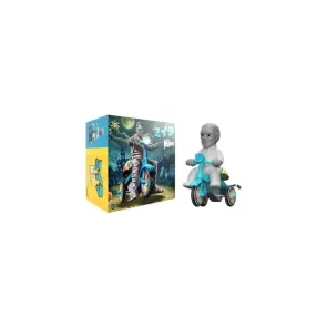 Universal Monsters Super Cycles Fahrzeug The Mummy (Light Grey w/ Blue Trike)
