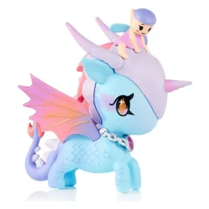 Unicorno Window Box Figur Mystical Dragon Line Fairy Dragon 8 cm