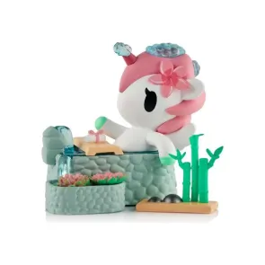 Unicorno Window Box Figur Spa Day Hot Springs Oasis 7 cm