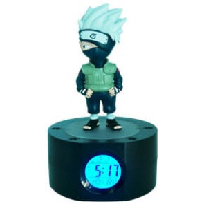 Naruto Shippuden Wecker mit Leuchtfunktion Kakashi 18 cm