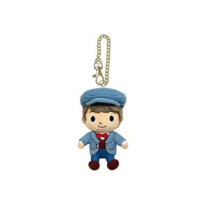 Professor Layton und die Neue Welt des Dampfes Plüsch-Schlüsselanhänger Luke Metall 11 cm