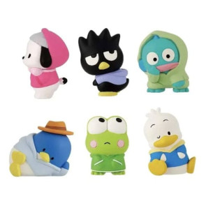 Sanrio Twinchees Minifiguren Hapidanbui Hoodie 5 cm Display (24)