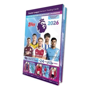 Premier League Trading Cards 2026 Countdown-Kalender 