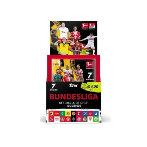 Bundesliga 2025/26 Sticker Collection Display (50)