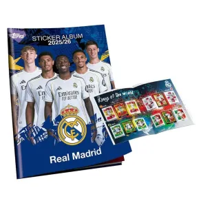 Real Madrid 2025/26 Sticker Sammelalbum Set