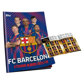 FC Barcelona 2025/26 Sticker Sammelalbum Set