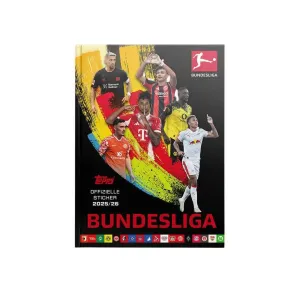 Bundesliga 2025/26 Sticker Sammelalbum Hardcover *Deutsche Version*
