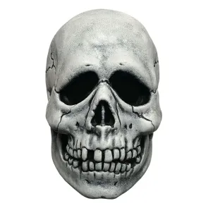 Don Post Vinyl Maske White Skull