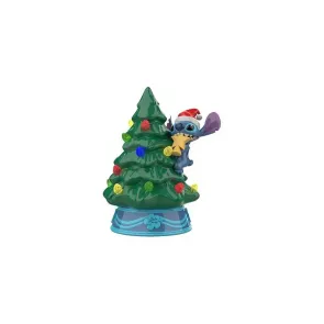 Disney Keramik-Weihnachtsbaum mit Lichtern Stitch 15 cm