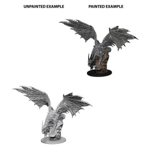 Pathfinder Battles Deep Cuts Miniatur unbemalt Silver Dragon Umkarton (6)